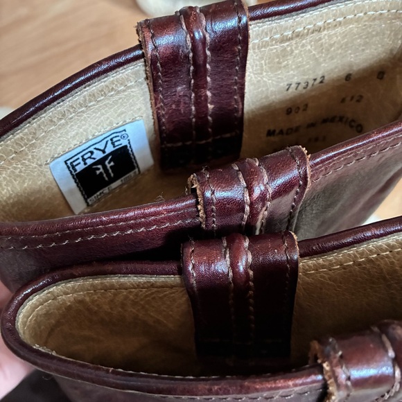 Frye Carmen Harness Short Motorcycle Boots - Picture 4 of 7